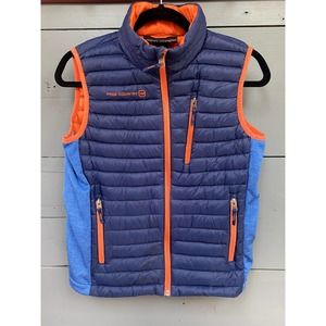 Free Country Blue/Orange Vest size 14/16 L